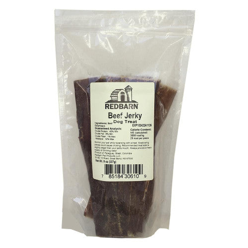 Redbarn Beef Jerky Dog Treats - 8 oz - High Protein, Grain-Free