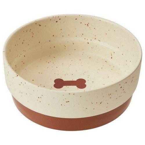 Spot Sedona Dog Dish Chestnut Brown 7 Inch