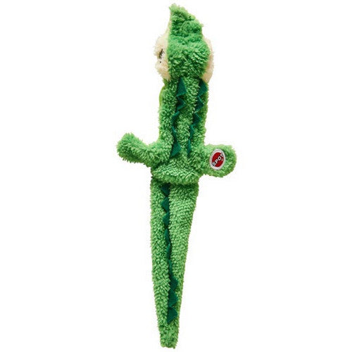 Ethical Pet Spot Love the Earth Dog Toy - Crocodile - 14 inch - Stuffing Free, Recycled Materials