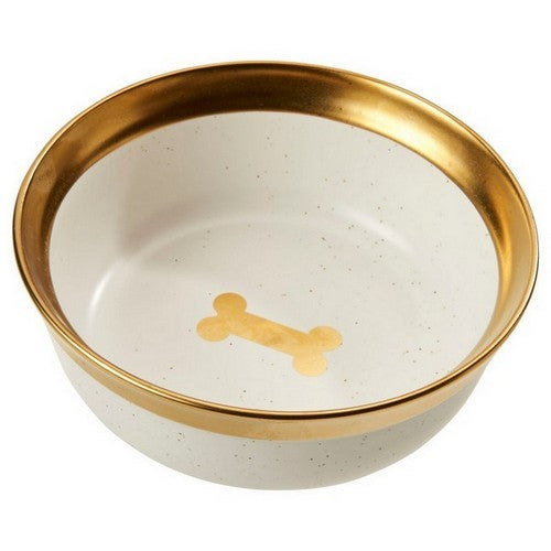 SPOT Malibu Dog Dish - Gold - 7 Inch