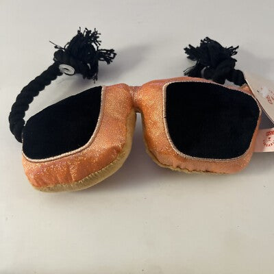 Cosmo FurBabies Sunglasses Plush Dog Toy - 8 inch Squeaky Toy
