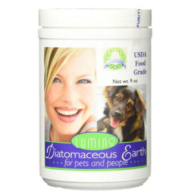 Lumino Wellness Diatomaceous Earth - Food Grade - for Pets & People - 9 oz