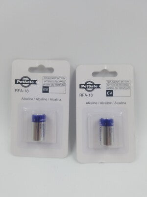 PetSafe 6V Alkaline Battery RFA-18-11 for Dog Collars & Electronic Devices