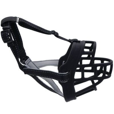 Coastal Pet Soft Basket Muzzle for Dogs - Black - Size 3