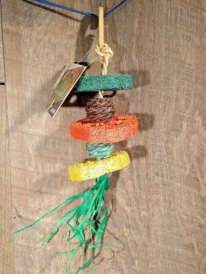 Ware Manufacturing Small Animal Hula Chew Toy - Carnival Crops - Fun & Healthy Chew Treat
