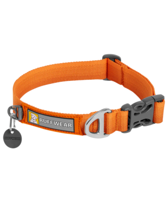Ruffwear Front Range Dog Collar - Campfire Orange - Size Small (11-14")