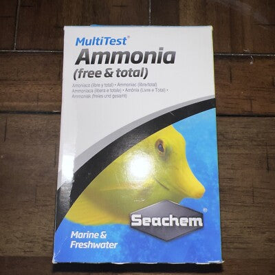 Seachem MultiTest Ammonia Test Kit 75 Tests