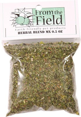 From The Field Herbal Blend MX Cat Catnip - 0.5 oz Bag - Valerian Root & Catnip Mix