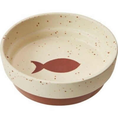 Ethical Pet Spot Sedona Cat Dish - 5 inch - Chestnut Brown