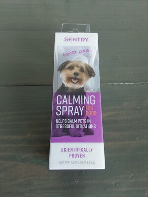 Sentry Calming Behavior Spray for Dogs - 1.62 oz, Pheromone Spray to Reduce Anxiety