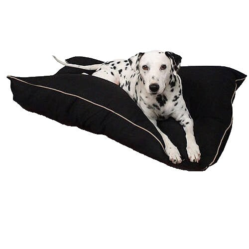 P.L.A.Y. Large Snuggle Pet Bed - Husky Gray - 24" x 18" - Faux Fur & Canvas - Eco-Friendly