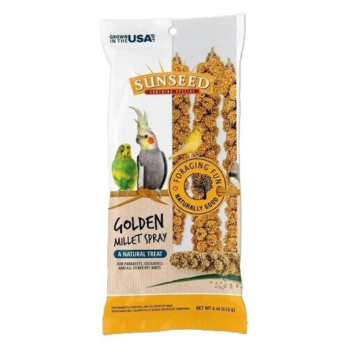 Sunseed Vita Prima Swing Ring Bird Treat - Grass Seed & Spinach - 2.11 oz