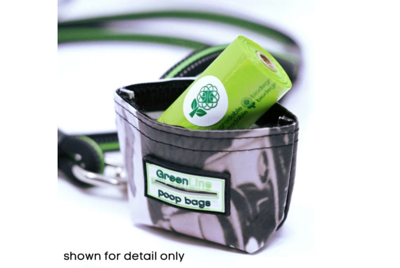 Greenline Banner Poop Bag Holder/Dispenser - Upcycled Festival Banner Material - Assorted Colors
