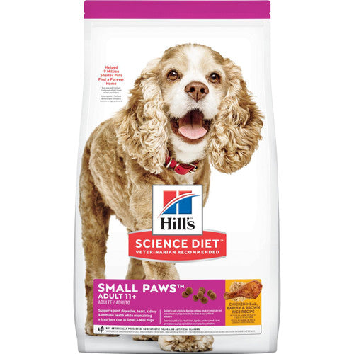Hill's Science Diet Adult Small Paws Chicken & Barley Entree Wet Dog Food, 5.8 oz Can