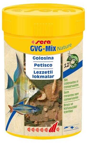 Sera GVG-Mix Nature Fish Food - 250ml / 60g - Tropical & Livebearer Diet