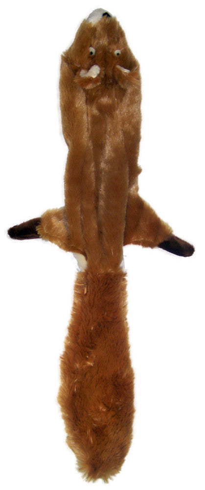Ethical Skinneeez Plush Squirrel Dog Toy - 24 Inch Stuffing Free