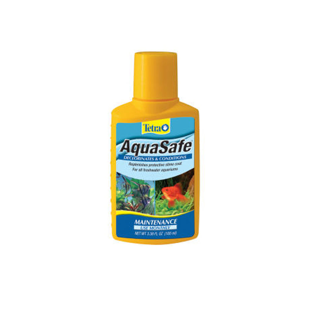Tetra AquaSafe Plus Water Conditioner - 8.45 oz - Dechlorinator for Aquariums
