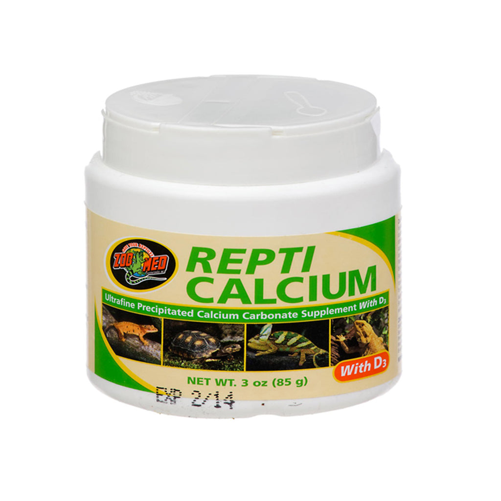 Zoo Med Repti Calcium with D3 - 3 oz, Ultra Fine Reptile Supplement