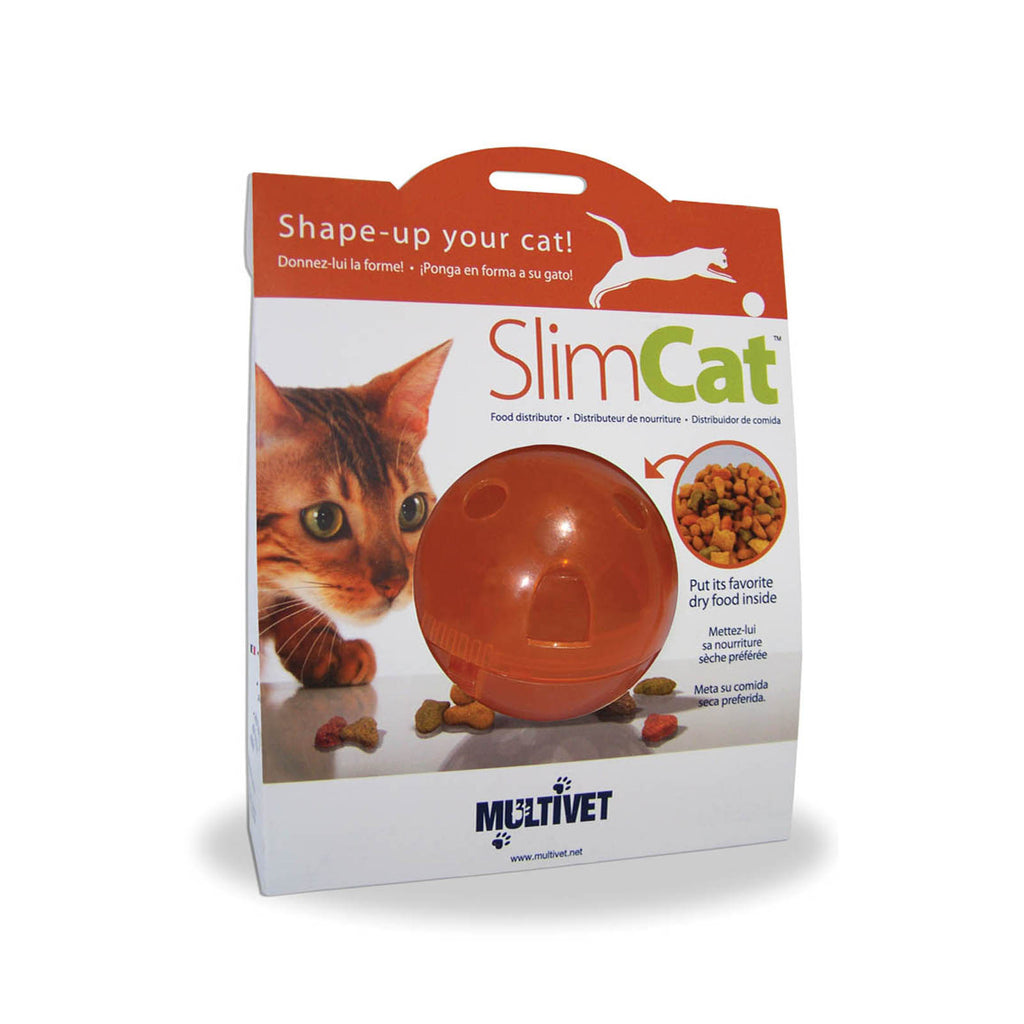 PetSafe SlimCat Interactive Feeder Cat Toy, Orange