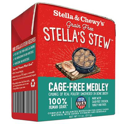 Stella & Chewy's Stella's Stew Cage-Free Medley Wet Dog Food, 11 oz