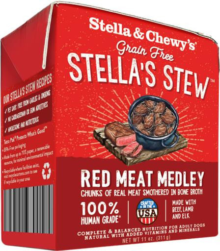 Stella & Chewy's Stella's Stew Red Meat Medley Wet Dog Food, 11 oz