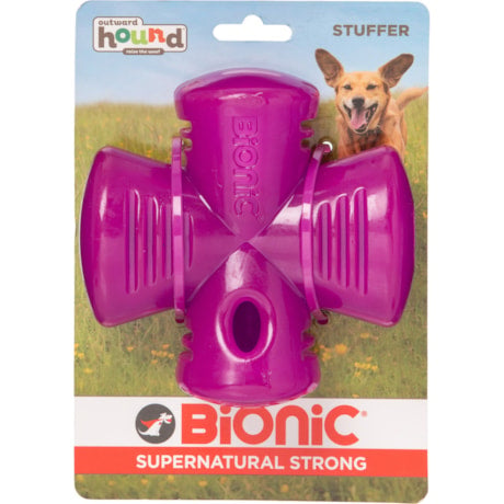 Bionic Opaque Purple Treat Stuffer Toy For Dogs