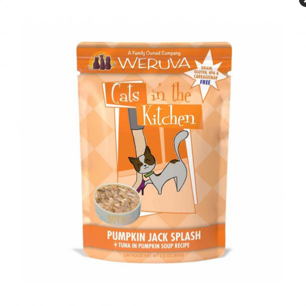 Weruva International 784503 Weruv Pmpk Spl 3 Oz. Pch 8Ct Tray Pack of 8