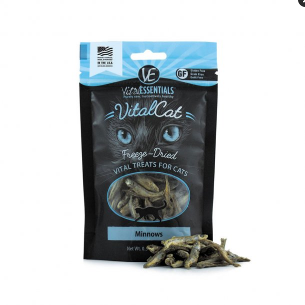 Vital Cat Minnows Freeze-Dried Treats 0.5 oz