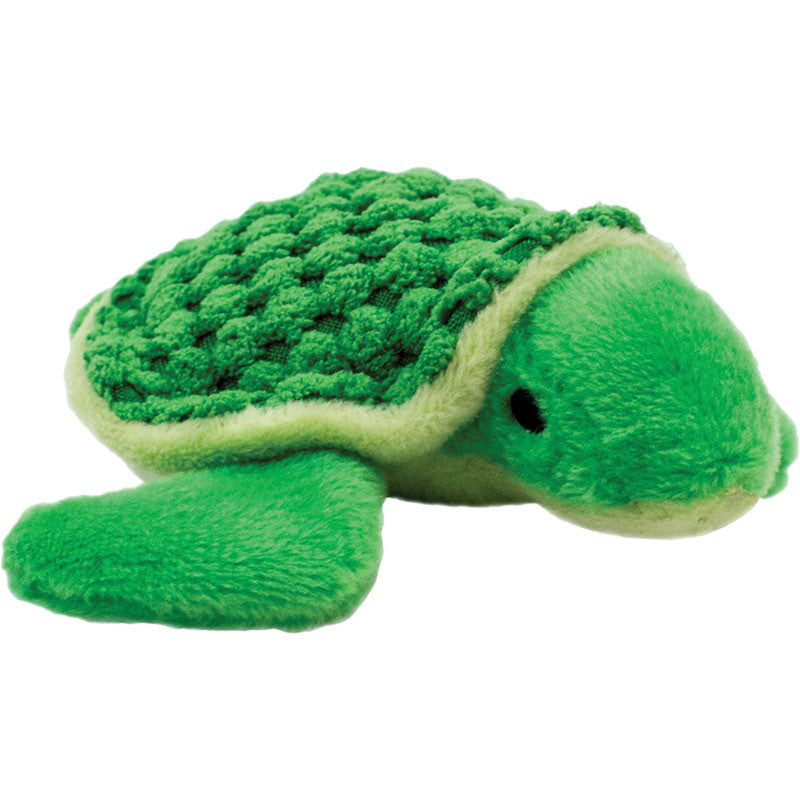Tall Tails 4" Plush Turtle Squeaker Dog Toy - Baby Turtle with Squeaker