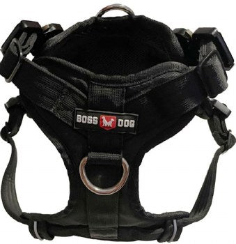 Boss Dog Tactical Collar Blue Small 13-16" Adjustable