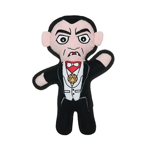 Tuffy Holiday Dracula Halloween Durable Squeaky Dog Toy