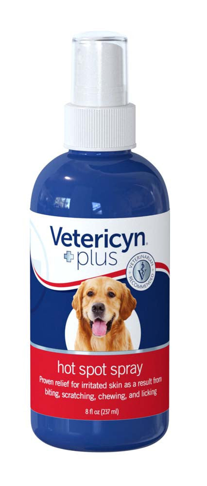 Vetericyn Plus Hot Spot Spray for Dogs & Cats, 8 oz