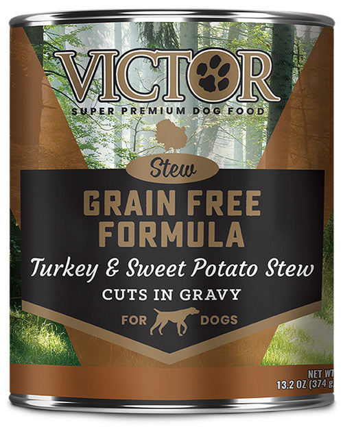 Victor Grain-Free Turkey & Sweet Potato Stew Canned Dog Food, 13.2 oz
