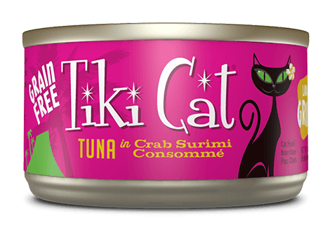Tiki Cat Grill Tuna & Crab Surimi Lanai Canned Cat Food, 2.8 oz
