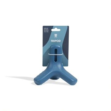 Zee.Dog Tripod Dog Chew Toy - Durable Nylon Bacon Flavored Toy for Large Dogs