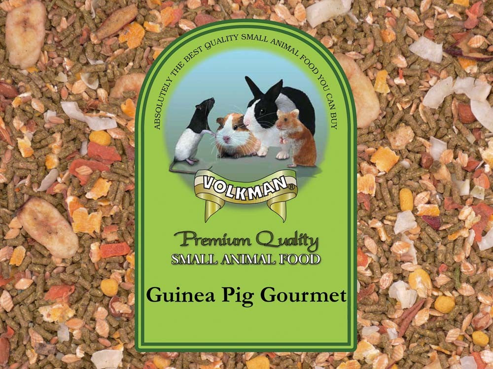 Volkman Guinea Pig Gourmet Food - Healthy & Nutritious Diet, 4 lb Bag