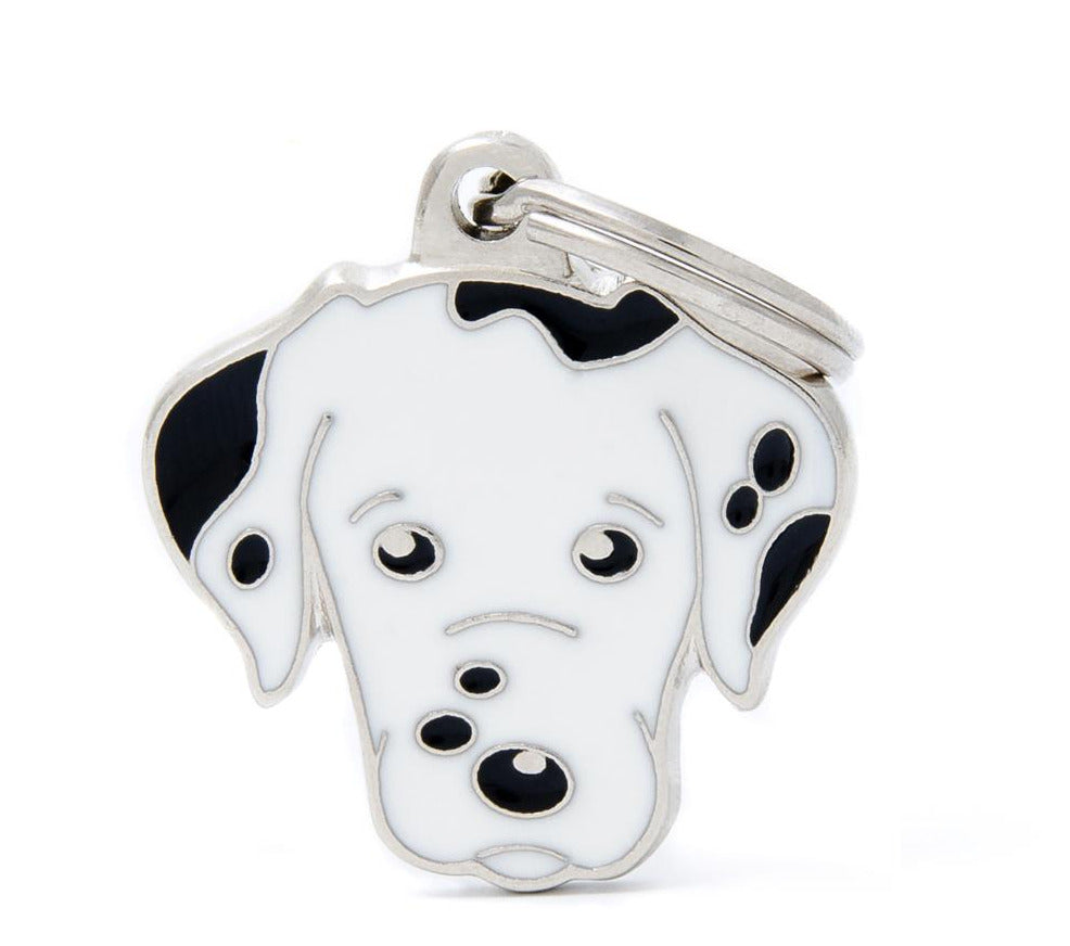 MyFamily Friends Dalmatian Dog ID Tag - Personalized Engraved Pet Tag