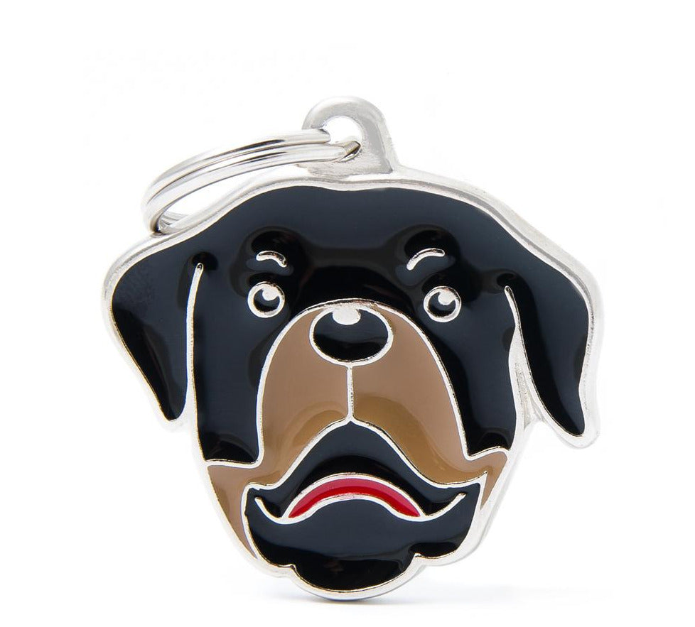 MyFamily Friends Rottweiler Dog ID Tag - Customizable Pet Tag
