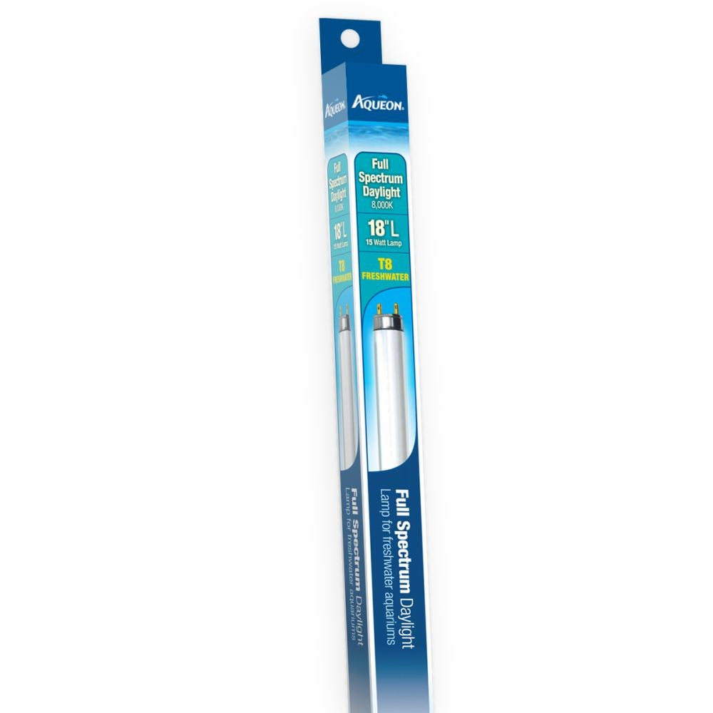Aqueon Full Spectrum Daylight T8 Fluorescent Bulb - 15W 18 Inch Aquarium Light