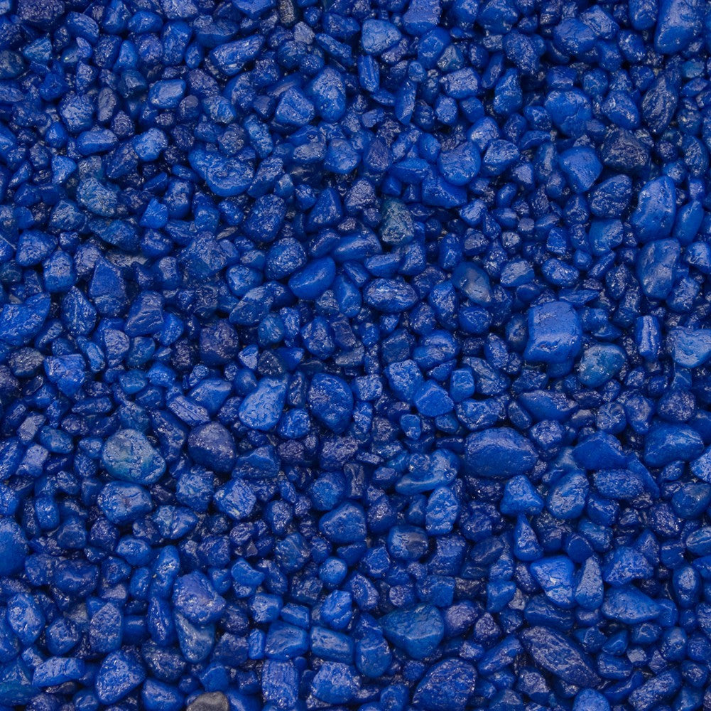 Estes Spectrastone Special Blue Aquarium Gravel - 25 lb Bag - Freshwater Tank Decor