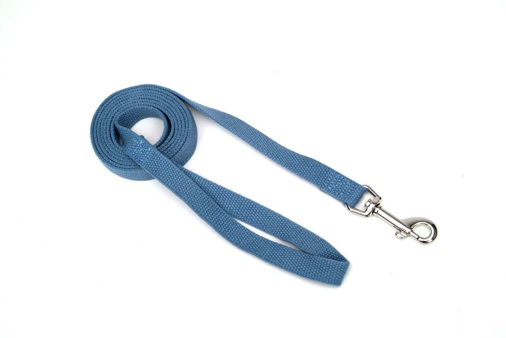 Coastal Soy Dog Leash 5/8" x 6' Light Blue - New Earth Collection