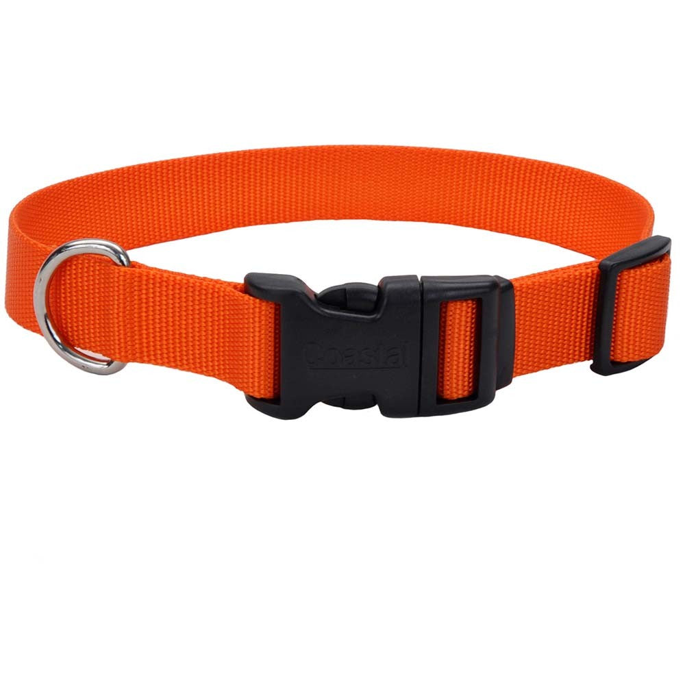 COLLIER NYLON AJUSTABLE 3/4" x 14-20" - Adjustable Nylon Dog Collar