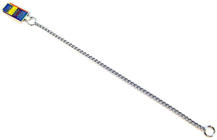 Coastal Titan Chain Training Dog Collar - 2.5mm x 20" - Chrome