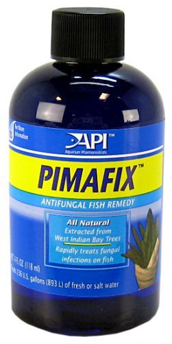 API PimaFix Antifungal Fish Remedy - 4 fl oz - Treats Fungal & Bacterial Infections in Fresh & Saltwater Aquariums