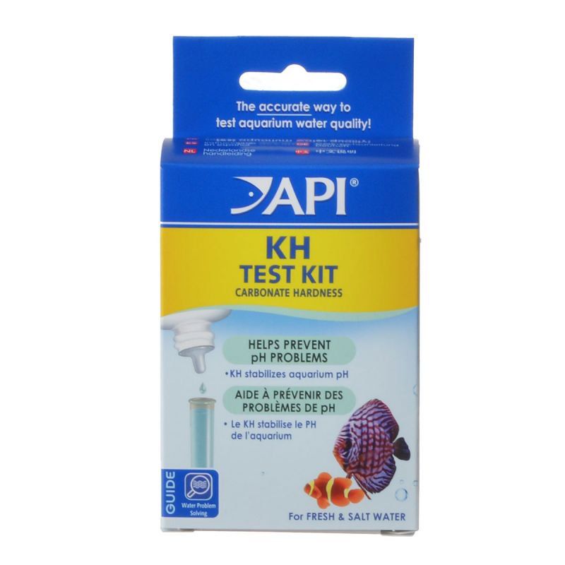 API KH Carbonate Hardness Test Kit - Freshwater & Saltwater Aquarium Water Test