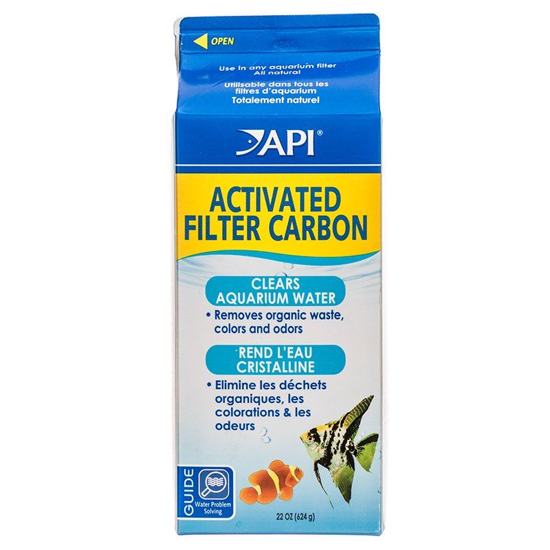 API Activated Filter Carbon - 22 Ounce - Fresh & Saltwater Aquariums