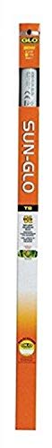 Sun Glo Fluorescent Bulb T8, 20W, 24 Inch, Aquarium Light