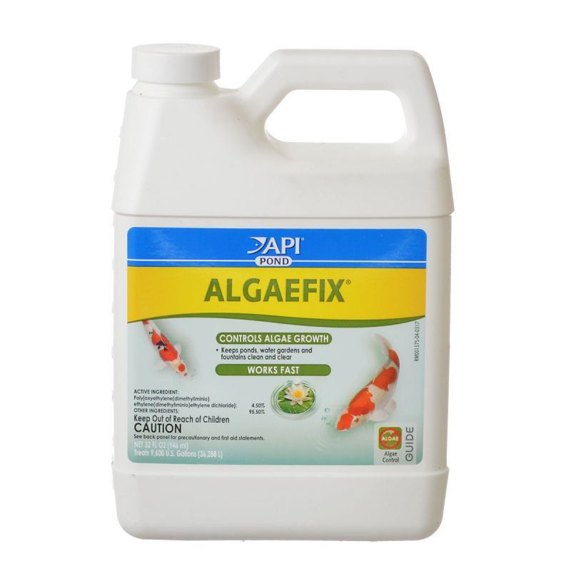 API Pond ALGAEFIX Algae Control Solution - 32 oz - Treats 9,600 Gallons