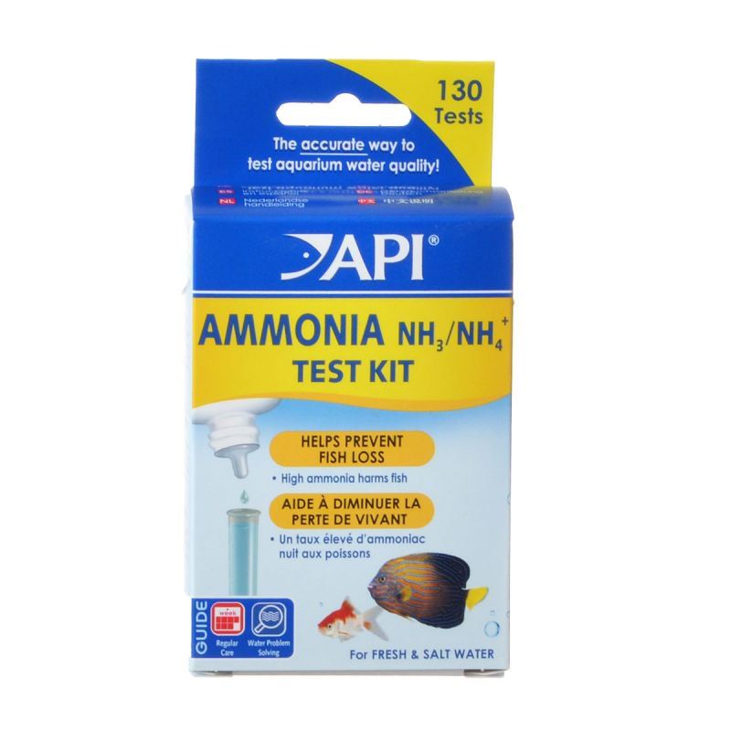 API Ammonia Test Kit - Freshwater & Saltwater Aquarium Test Kit - 130 Tests