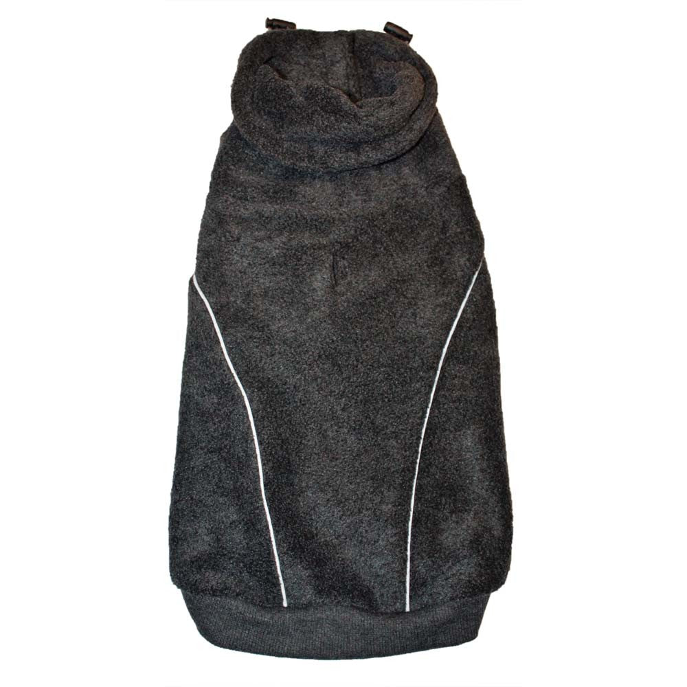 Arctic Fleece Dog Coat with Snood